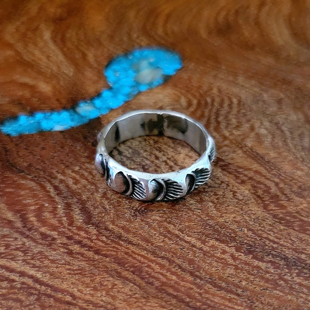 Sterling Silver Ring Front View