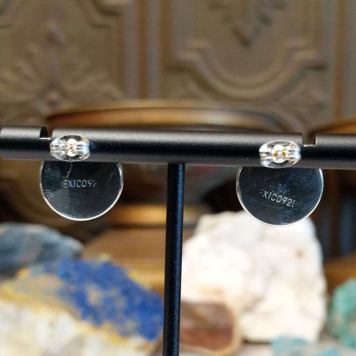 Close-up of the authentication.