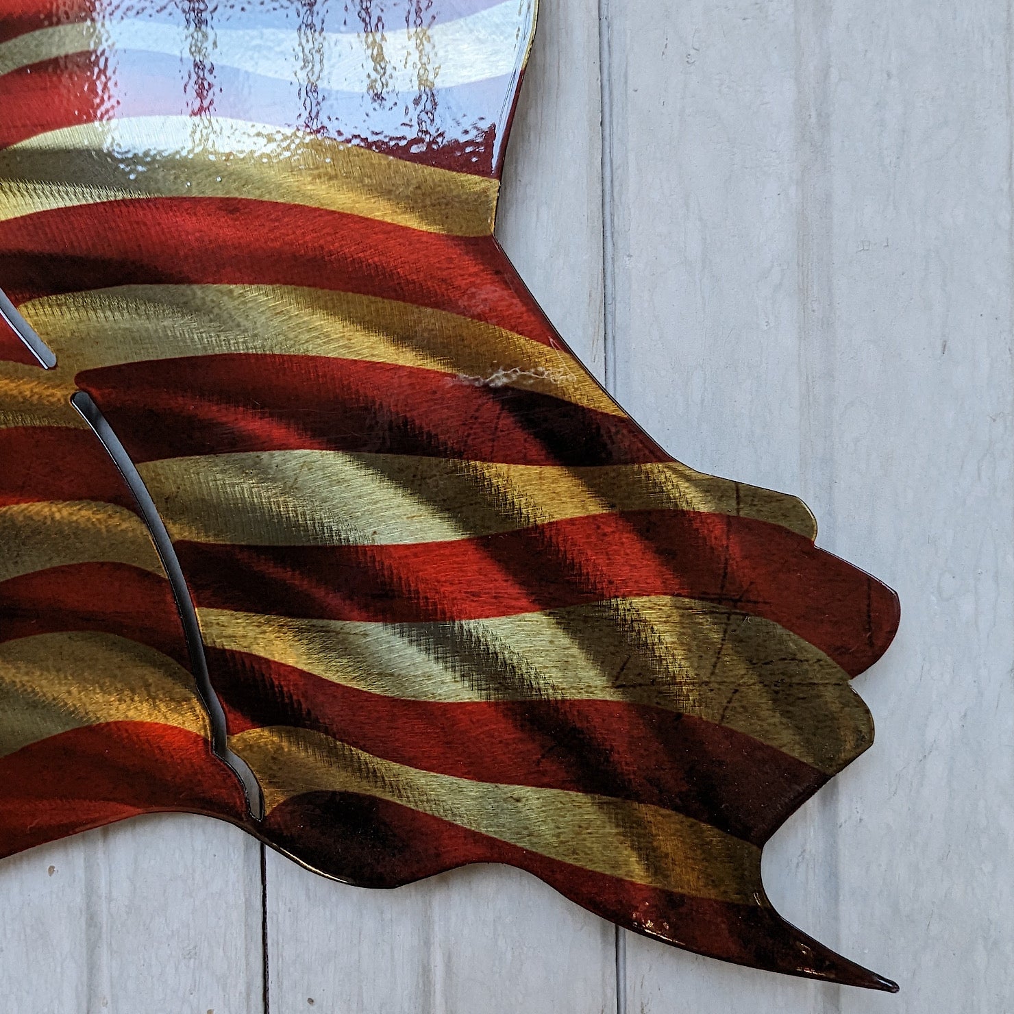 American Flag Front Detail View