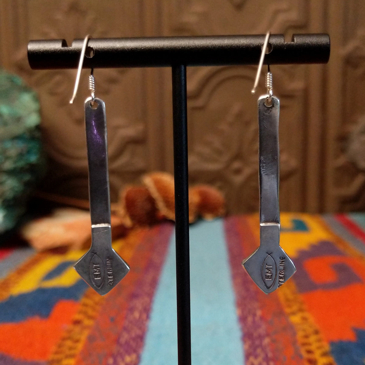 Artisan and Sterling Silver stamp.