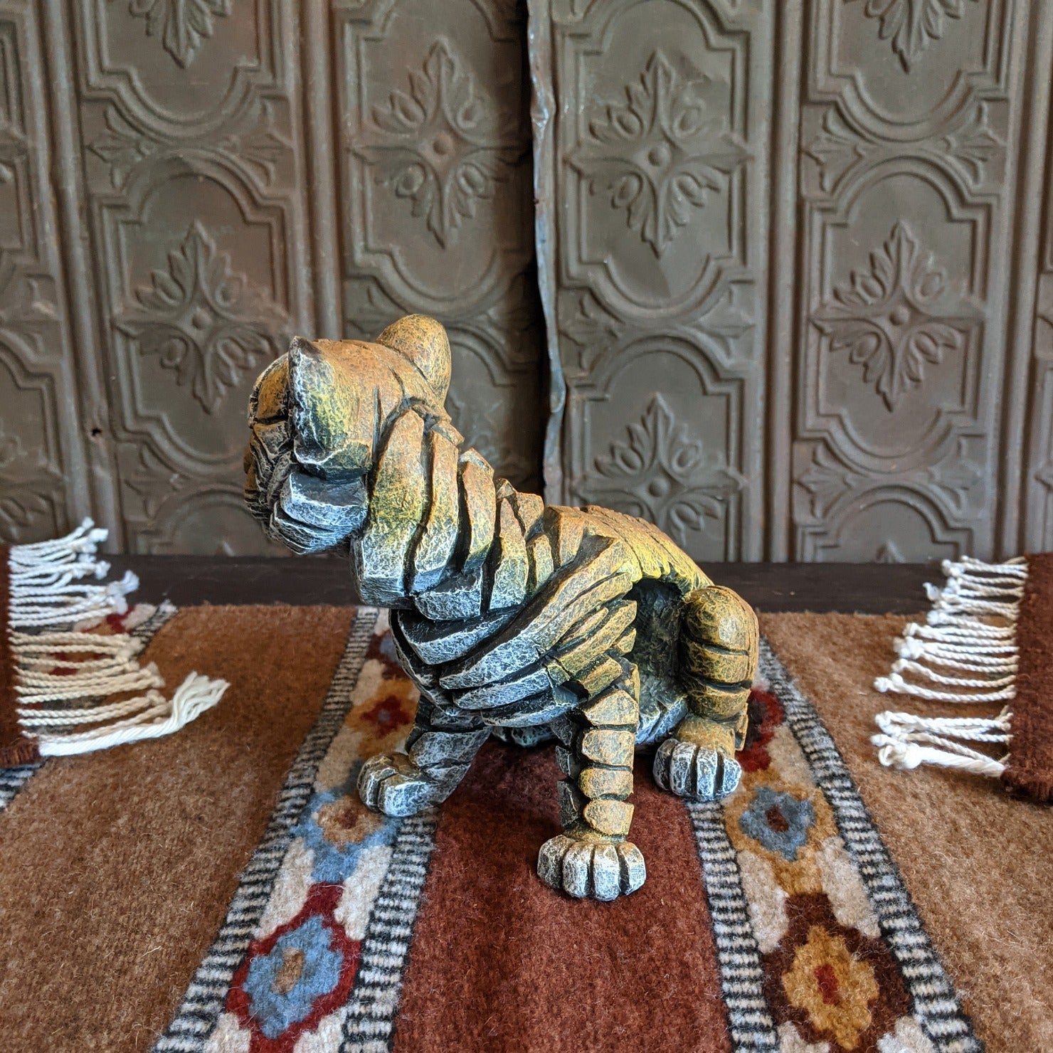 Baby Tiger Edge Sculpture by Matt Buckley GF-6005339