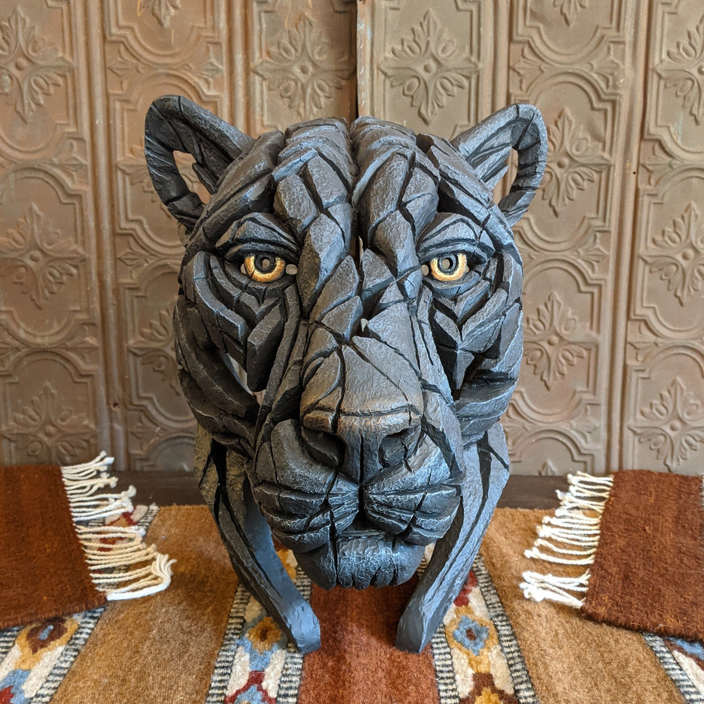 Panther Head Edge Sculpture by Matt Buckley GF-6009906