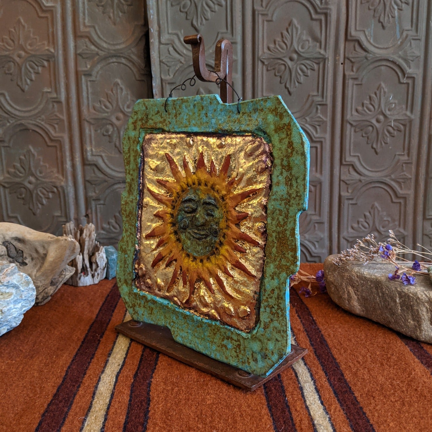 Sun Face Wall Art by PaperAndStone GF-S10