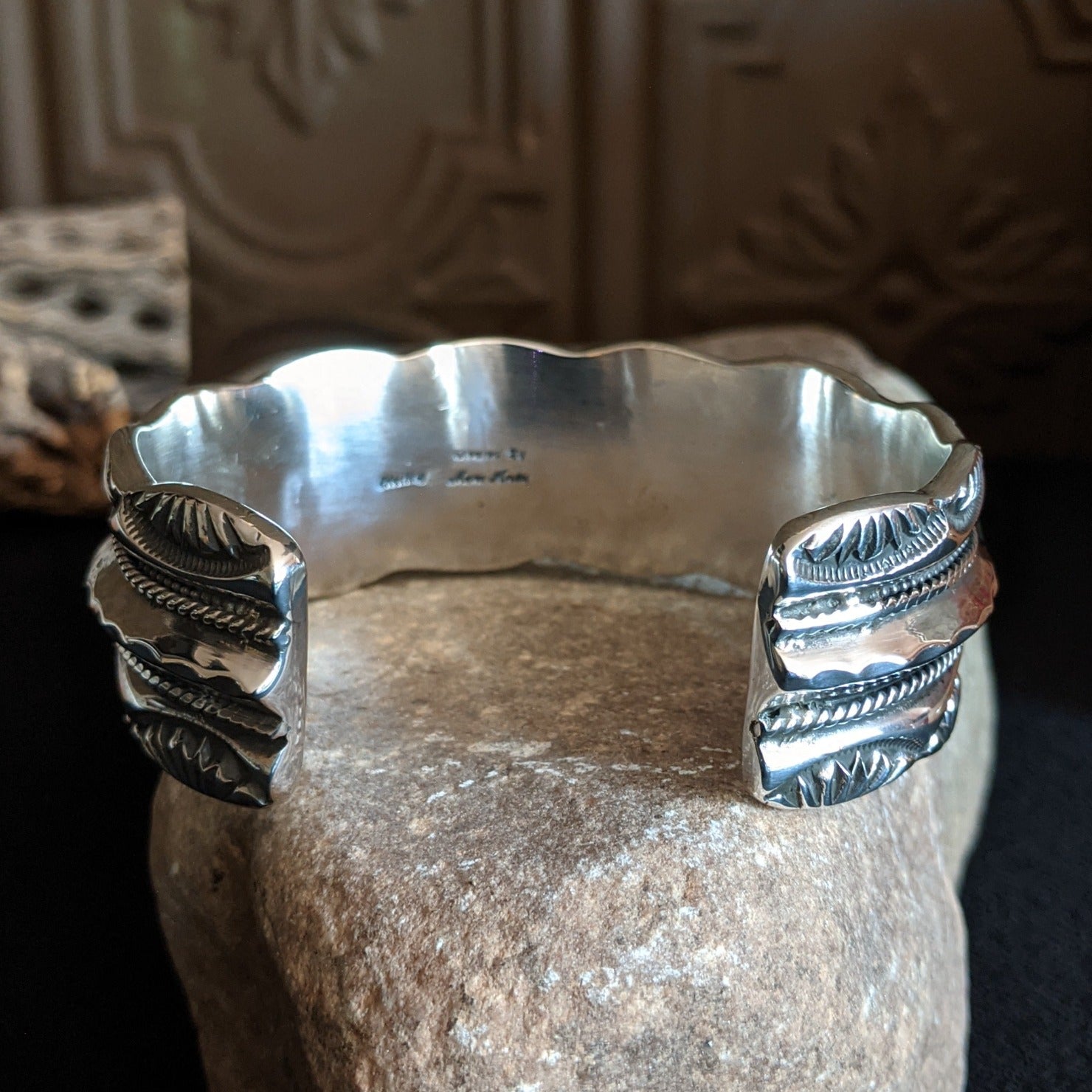 Sterling Silver Cuff by Marc Antia GJ-BRC-0058