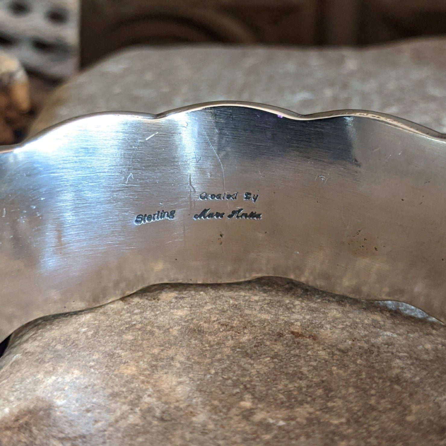 Sterling Silver Cuff by Marc Antia GJ-BRC-0058