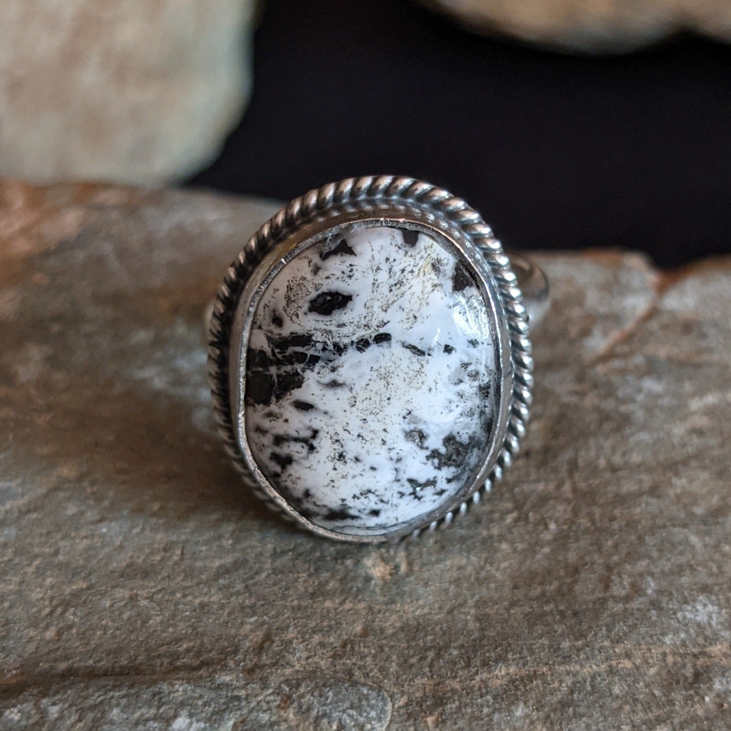 White Buffalo Ring by Burt Francisco GJ-RNG-0062