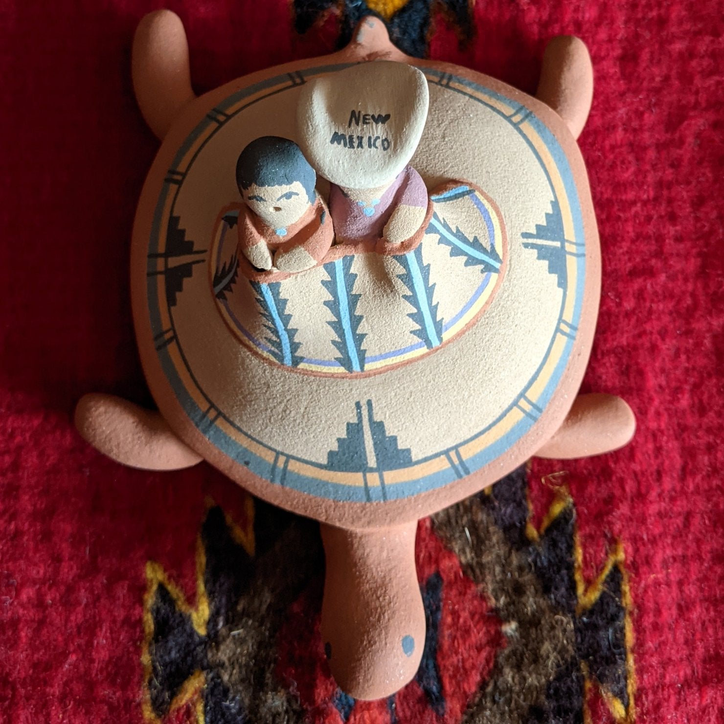 New Mexico Turtle Storyteller by Pita Lucero SWT-0157