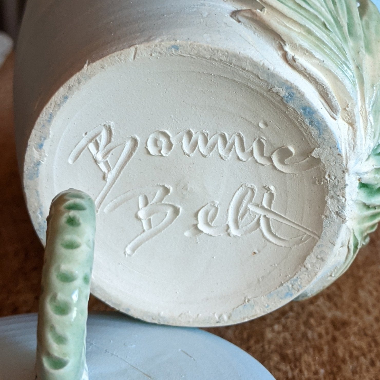 Butterfly Fiddleleaf Jar by Bonnie Belt GF-0204