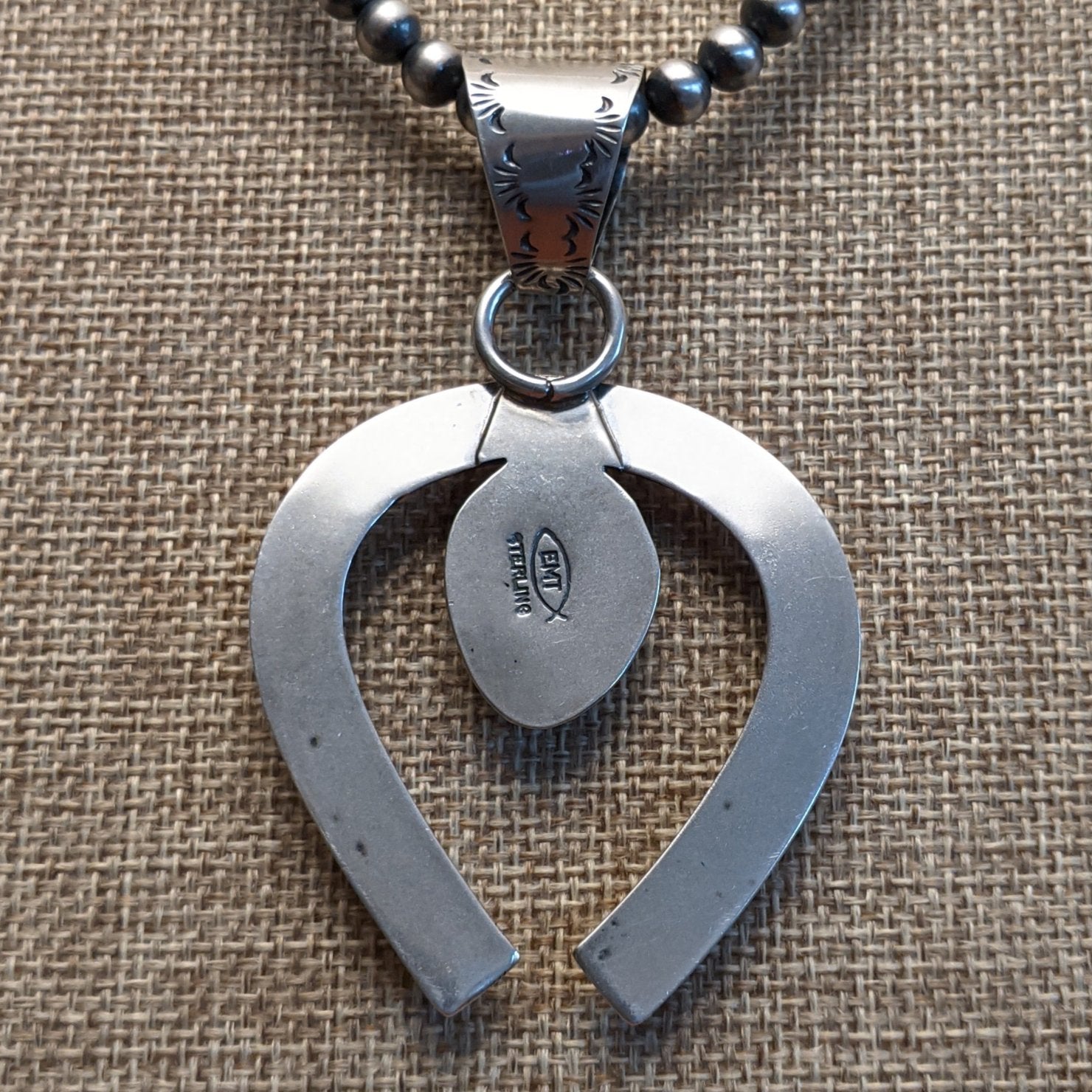 Turquoise Naja Pendant by Everett & Mary Teller GJ-PND-0002
