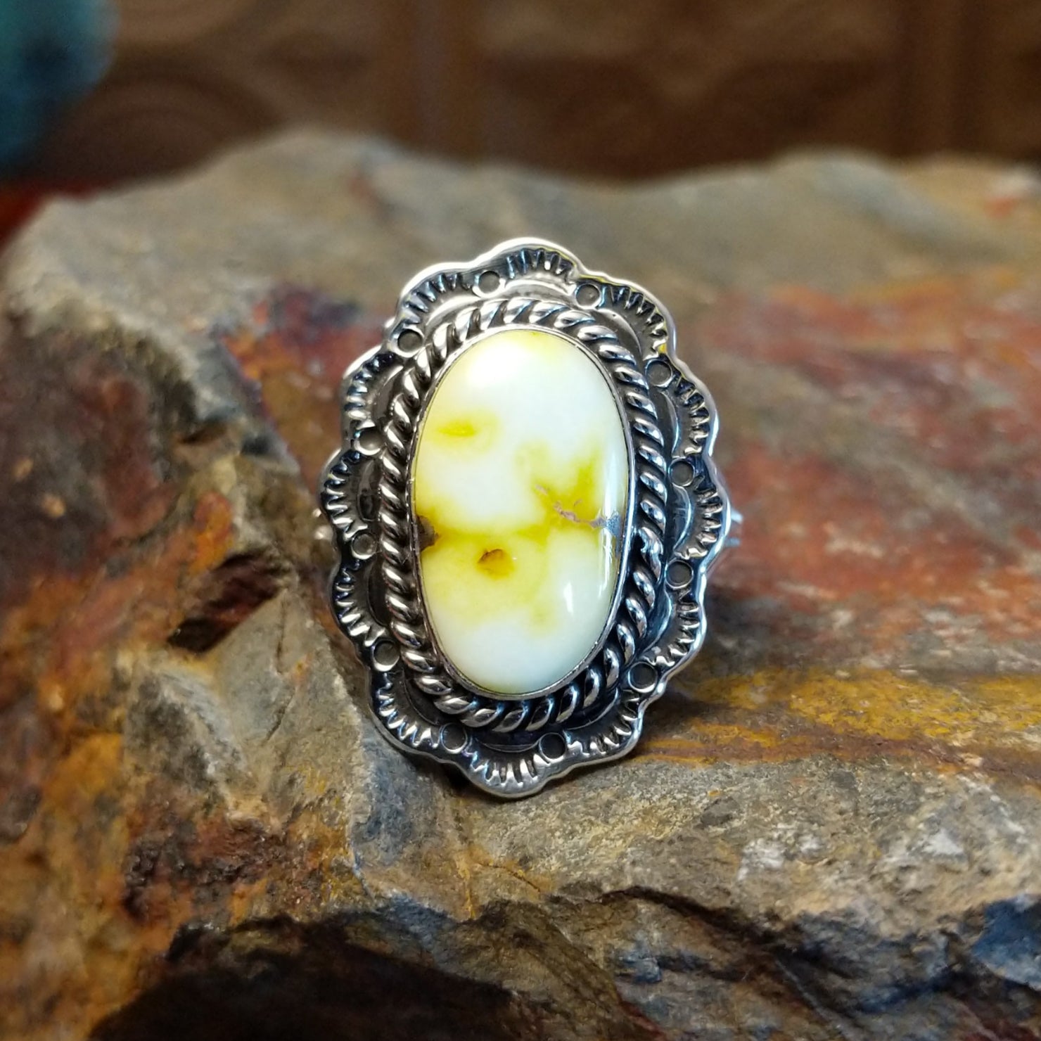 Palomino Variscite Ring by Maria Platero GJ-RNG-0085