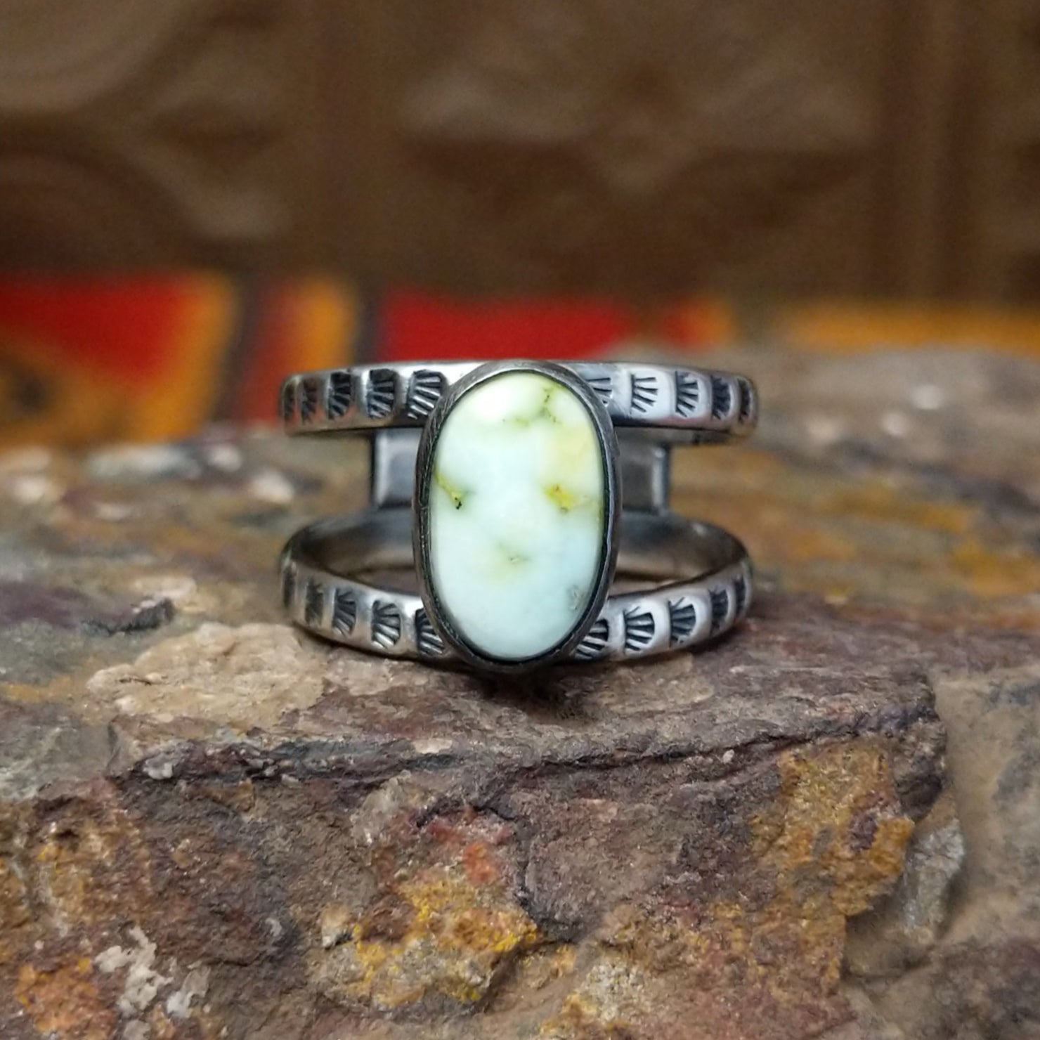 Variscite Ring by Diane Wylie GJ-RNG-0090 Size 9
