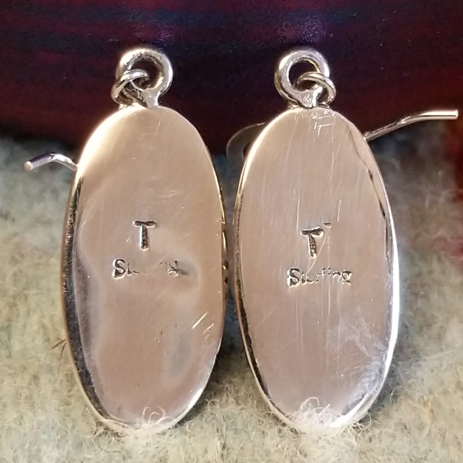 Bumblebee Jasper Capsule Earrings by Terry Wood GJ-ERN-0083