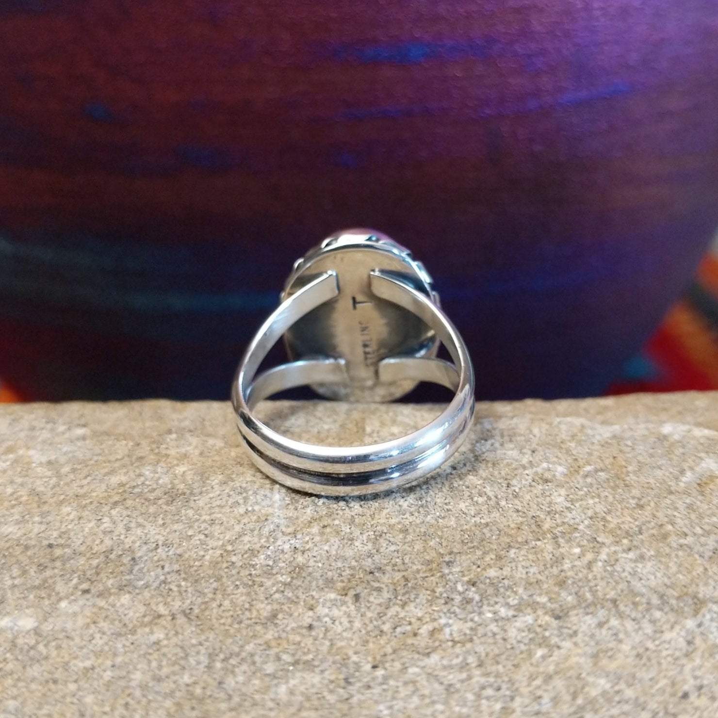 Bumblebee Jasper Ring by Terry Wood GJ-RNG-0098 Size 7