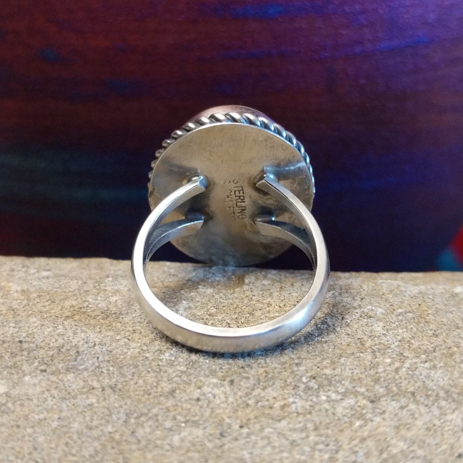 Bumblebee Jasper Ring by R. Skeets GJ-RNG-0103 Size 8