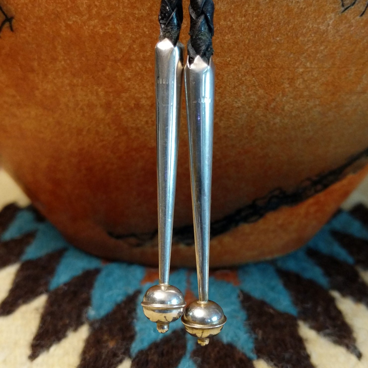 Hopi Man in the Maze Bolo Tie by Shannon Lamson SWSG-BOL-0011