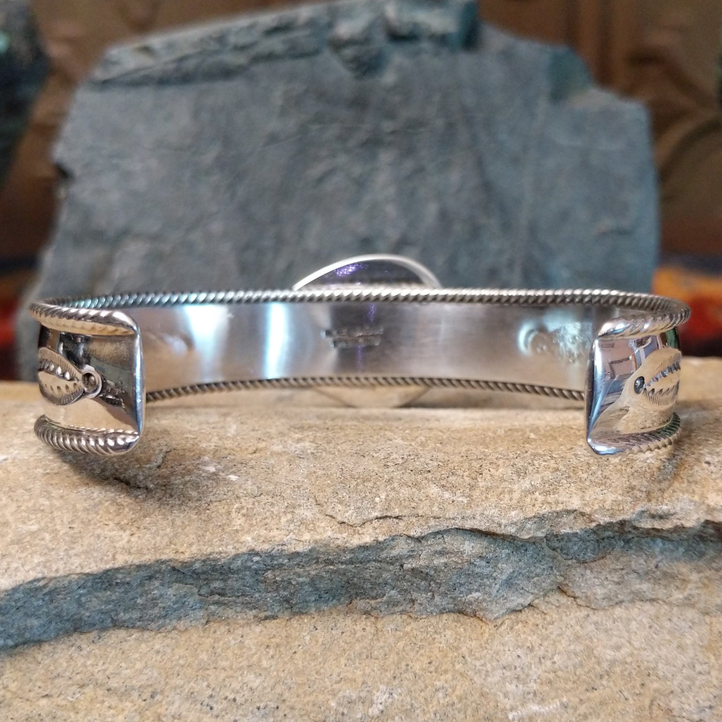 Sonoran Gold Turquoise Cuff by Roie Jaque GJ-BRC-0032