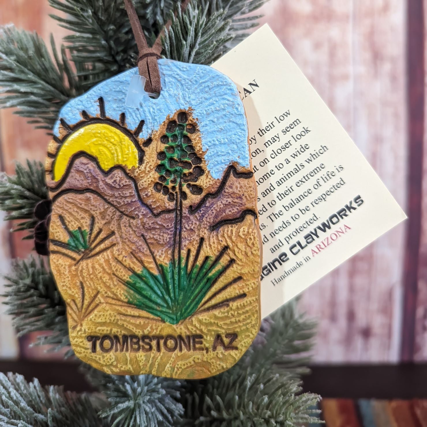 Agave Cactus Ornament