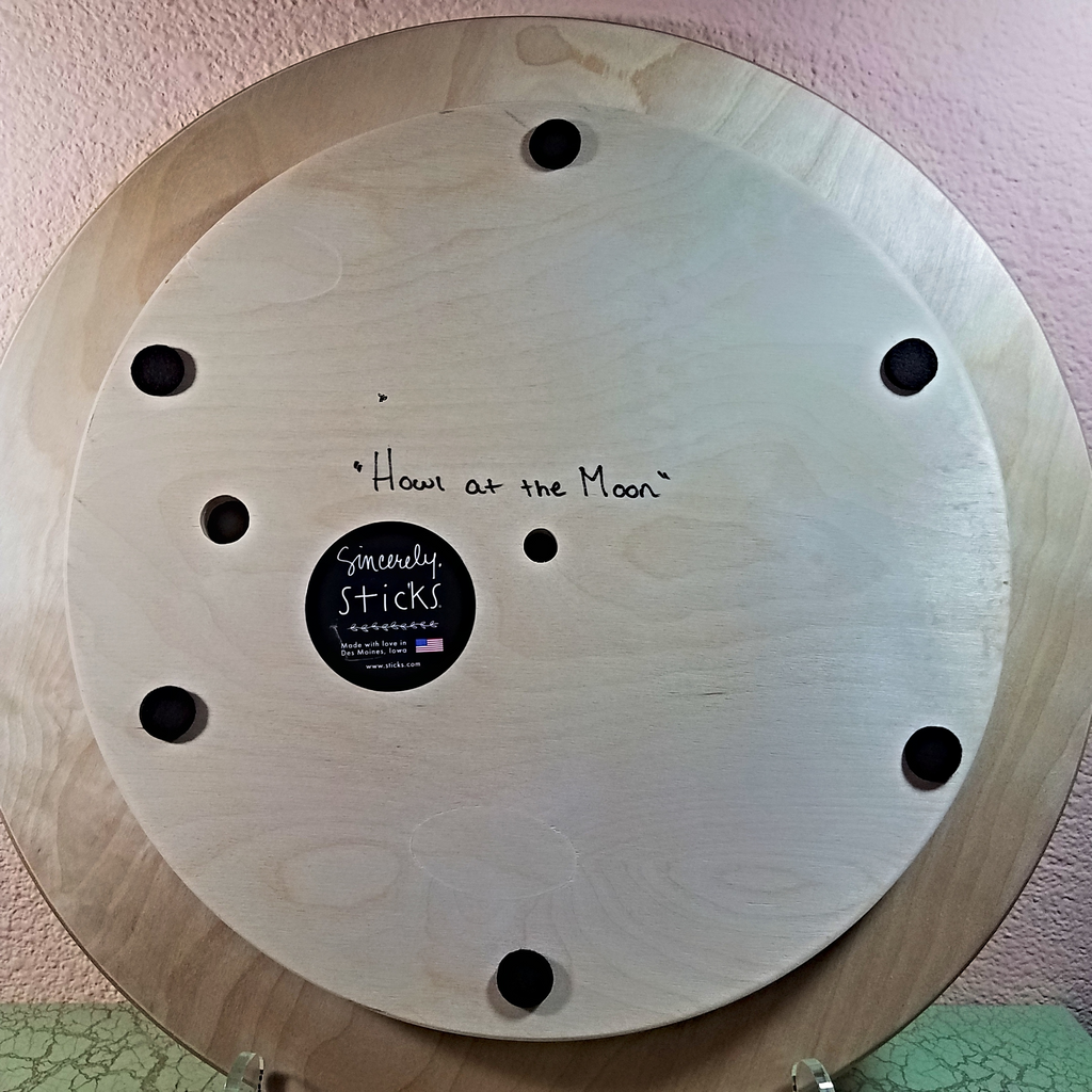 Lazy Susan the "Howl at the Moon" by Sticks Proudly Made in the USA GF-2282 Turntable