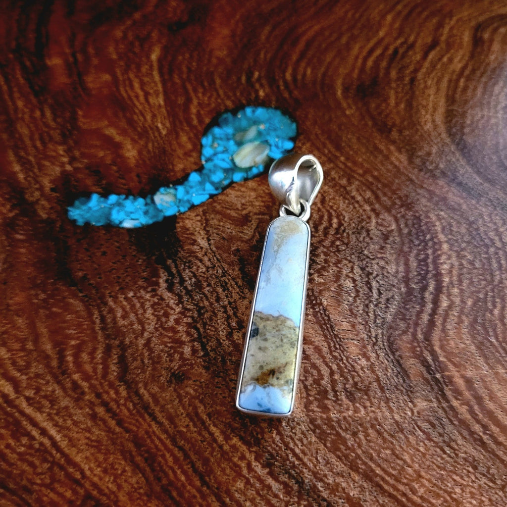 Arizona Blue Opal Pendant 