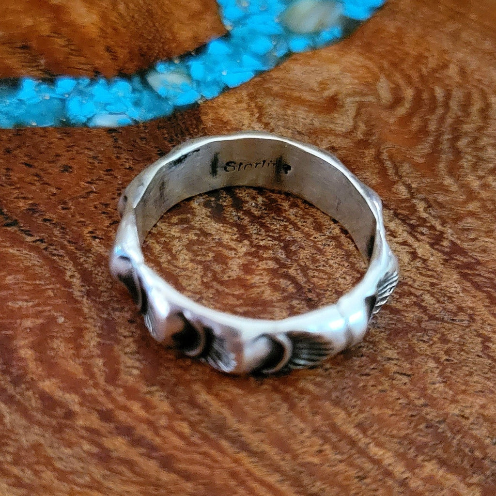 Sterling Silver Ring Size/ Stamp view