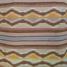 Wide Ruins Navajo Rug features alternating vertical stripes and elongated diamond motifs in soft earth tones 