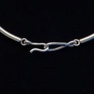 Close-up of the hook clasp.