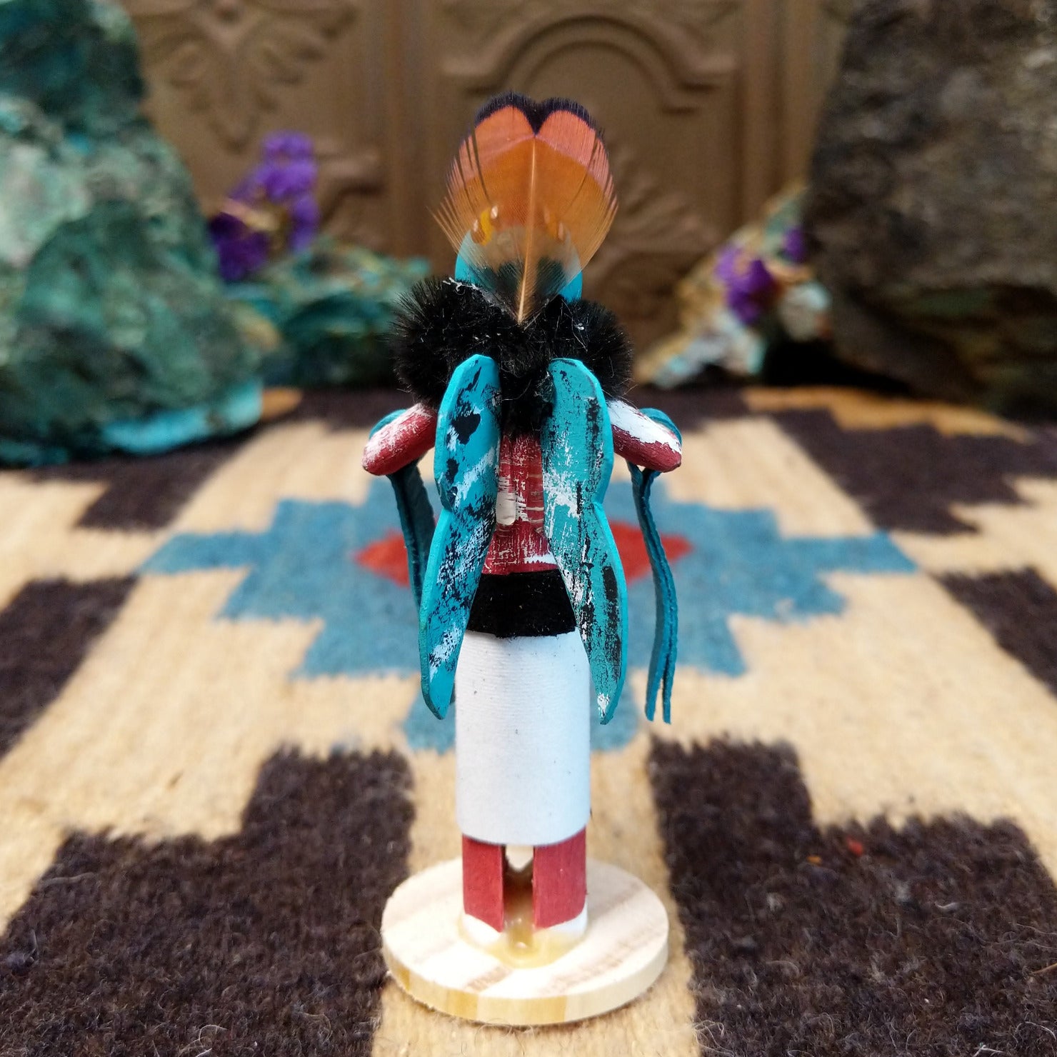 Butterfly Mini Navajo Kachina by Rosalind Grey SWT-KCH-0071 – Arlene's