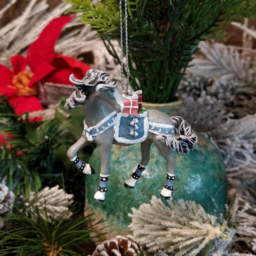 Resin made into a Christmas themed pony.