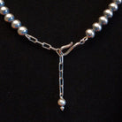 Close-up of the hook clasp.