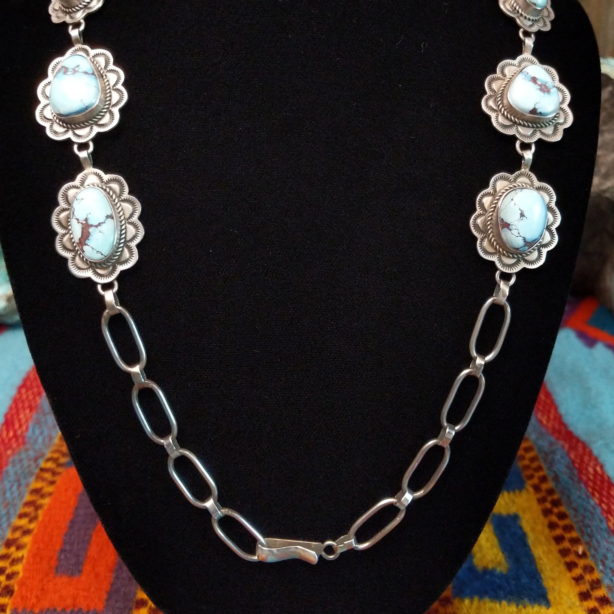 Close up of the clasp