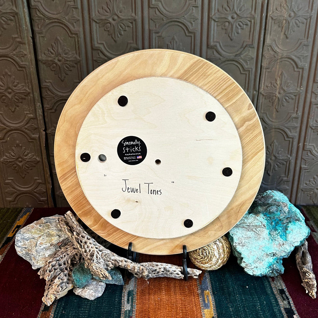 The back featured the information tag and names of the pieces.