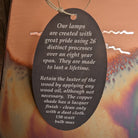 Tag featuring the artist and product details.