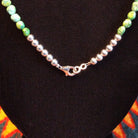 Close-up of the clasp.