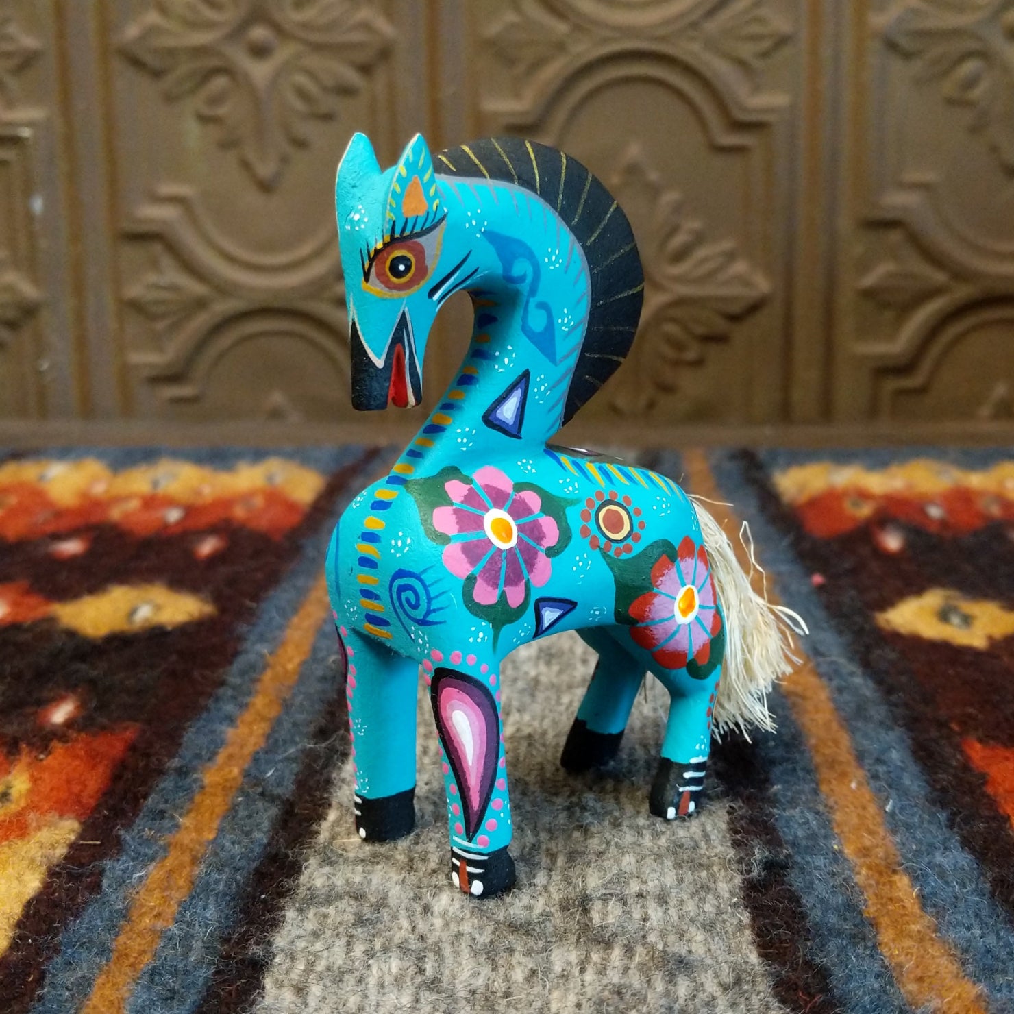 Oaxacan Horse Wood Carving by Roberta Angeles GF-OAX-0021 – Arlene's