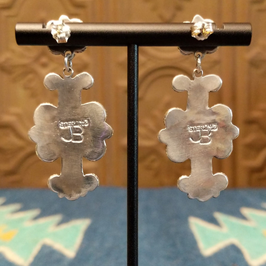 The stamp is found on the back of the earrings.