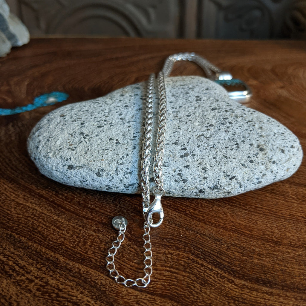 Arizona Sand & Turquoise Round Necklace by Dune Jewelry GJ-NKL-0012