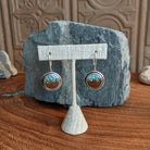 Arizona Sand & Turquoise Leverback Earrings by Dune Jewelry GJ-ERN-0045