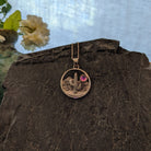 Cactus Pendant Sterling Silver Necklace by LeightWorks GJ-NKL-0008 (Pink)