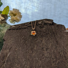 Flower Pendant Sterling Silver Necklace by LeightWorks GJ-NKL-0016 (Fire)