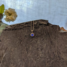 Tiny Pendant Sterling Silver Necklace by LeightWorks GJ-NKL-0014 (Violet)
