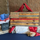 Eighteen-Star Wooden American Flag Wall Art GF-0113