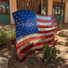 "Old Glory" American Flag Metal Wall Art by Meyerdirk Art GF-0105