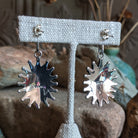 Navajo Needlepoint Spiny Oyster Earrings SWSG-ERN-0001