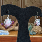 Navajo Made Rhodochrosite Earrings GJ-ERN-0065