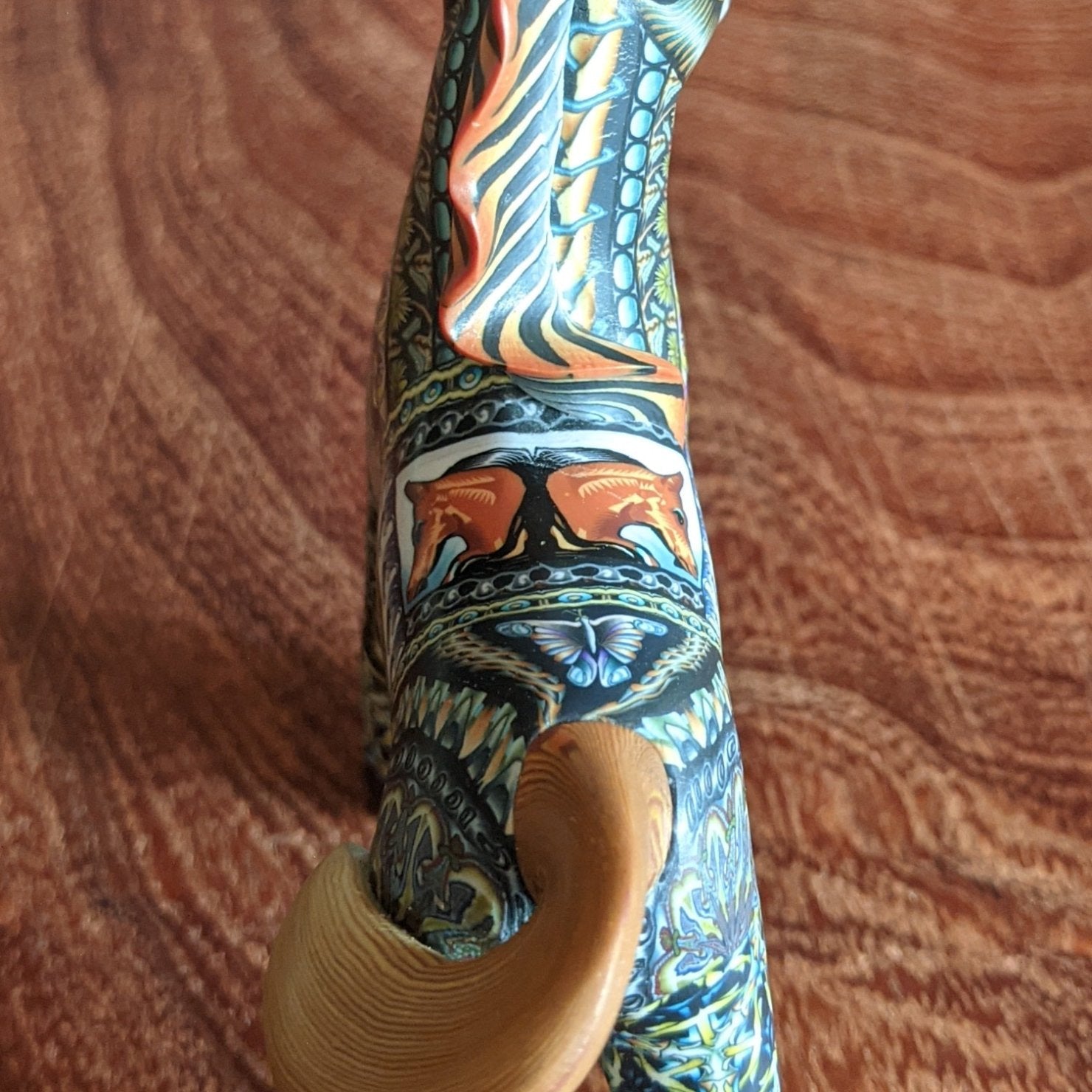 "Wild Zebra" Fimocreation by Jon Anderson GF-0168