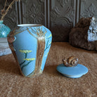 Dragonfly Snail Jar by Bonnie Belt GF-0201