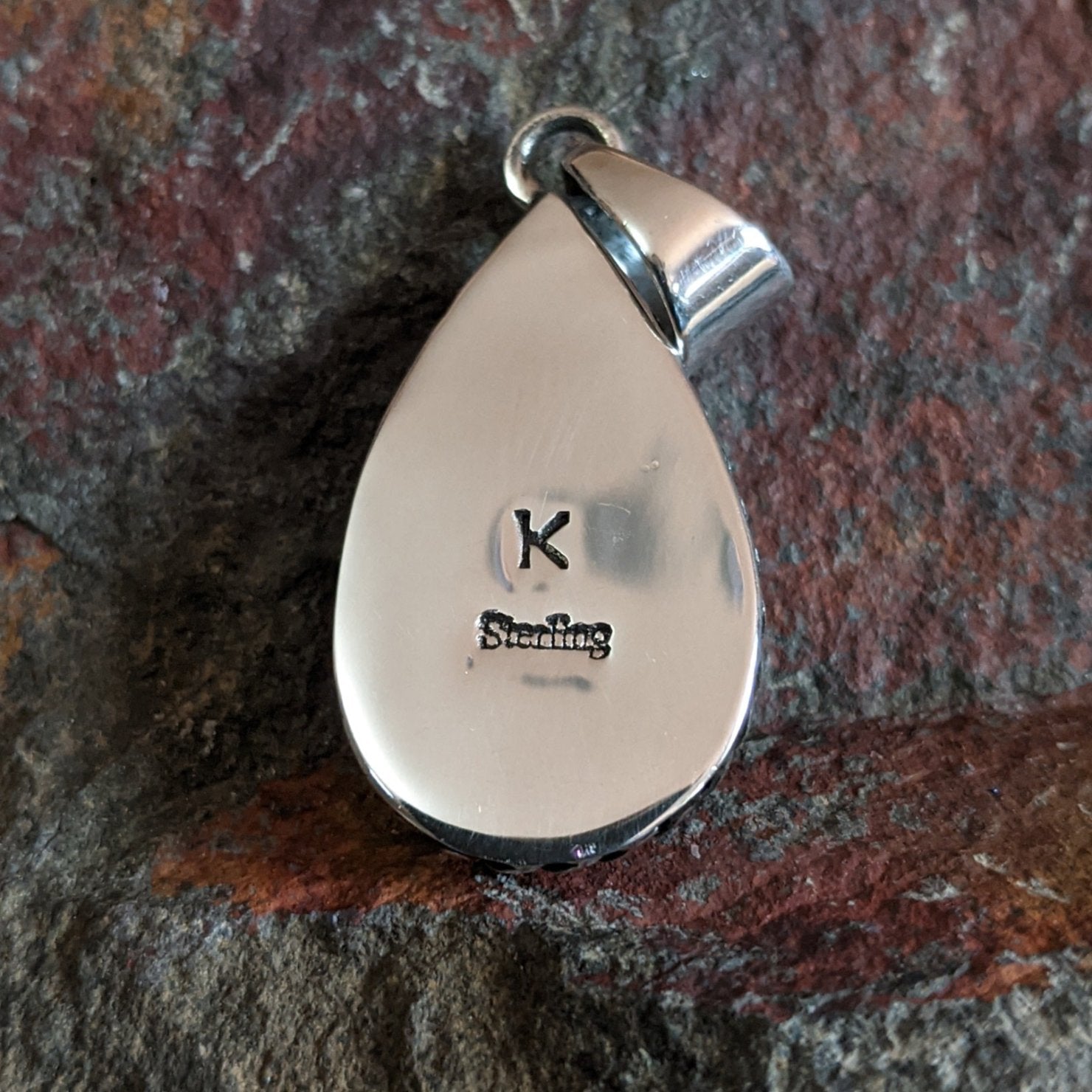 Malachite Teardrop Pendant by Jamison Kee GJ-PND-0076