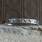 Hopi Whirlwind Silver Cuff by Darren Seweyestewa SWSG-BRC-0018