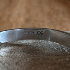 Hopi Whirlwind Silver Cuff by Darren Seweyestewa SWSG-BRC-0018