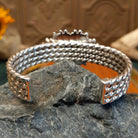 Orange Spiny Oyster Shell Cuff by Artie Yellowhorse GJ-BRC-0007